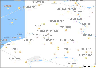 map of Vyselki Yarkovskiye